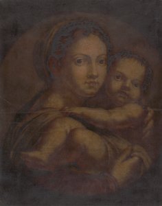 Szűz és Gyermek alkotó: Jacques Christophe Le Blon
