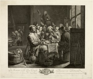 A király iszik alkotó: Jacques Claude Danzel