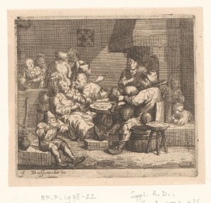Jelenet egy fogadóban alkotó: Jacques Dassonville (attributed to)