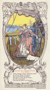 Mária, skót királynő búcsút vesz Franciaországtól és visszatér Skóciába férje, II. Ferenc francia király halála után.