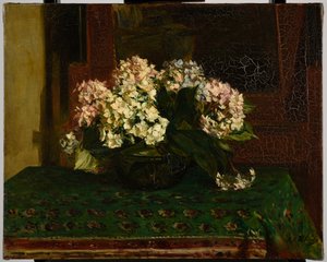 Hortenziák (meleg időjárás) alkotó: Jacques-Emile Blanche