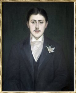 Marcel Proust portréja (olaj, vászon) alkotó: Jacques Emile Blanche