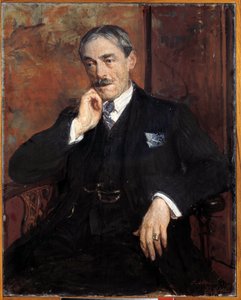 Paul Valery portréja (francia író alkotó: Jacques-Emile Blanche