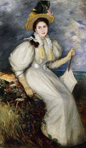 Fiatal nő portréja, 1895