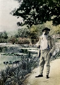„Claude Monet, Giverny”, 1905 alkotó: Jacques Ernest Bulloz