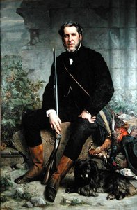 John Bowes (1811-85) portréja, 1860 körül (olaj, vászon)