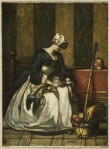A gobelinmunkás alkotó: Jacques Fabien Gautier d