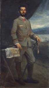 Jean-Baptiste Marchand parancsnok (1863-1934) alkotó: Jacques Fernand Humbert