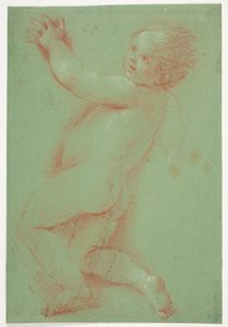 Féltérdelő erot? angyal? alkotó: Jacques Francois Joseph Saly