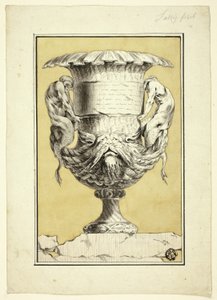 Emlékműváza antropomorf figurákkal alkotó: Jacques Francois Joseph Saly