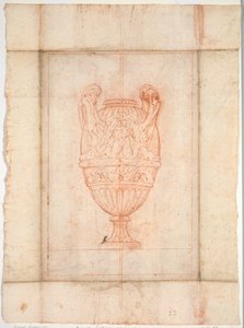 Vázaterv a vázacsomaghoz: 1746. 27. tábla. alkotó: Jacques Francois Joseph Saly