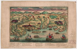 Missisipi vagy Louisiana Észak-Amerikában. LOC 75693015 alkotó: Jacques François Chéreau