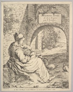 Homlokzat, 18. század közepe-vége. alkotó: Jacques Gabriel Huquier