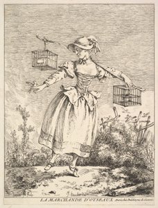 A madárkereskedő, 18. század.