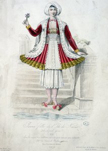 Lány Naxos szigetéről alkotó: Jacques Grasset de Saint Sauveur