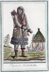 Kamcsatkai paraszt – a párizsi Grasset St Sauveur "" Utazások enciklopédiájában" alkotó: Jacques Grasset de Saint Sauveur
