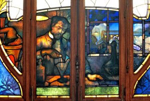Nancy (54. osztály), Szecesszió, Kereskedelmi és Iparkamara, Jacques Gruber ólomüveg ablakai (1870-1936)