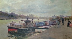 Kikötői jelenet, 19. század
