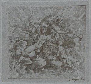 Allegorikus kompozíció Felix Meritisről