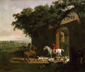 Elindul a vadászatra alkotó: Jacques-Laurent Agasse