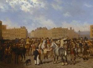 Régi Smithfield piac alkotó: Jacques-Laurent Agasse