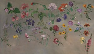 Studies of Flowers [1985, Cormack, YCBA Concise Catalogue] alkotó: Jacques-Laurent Agasse