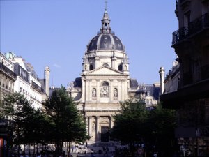 A Sorbonne homlokzata alkotó: Jacques Lemercier