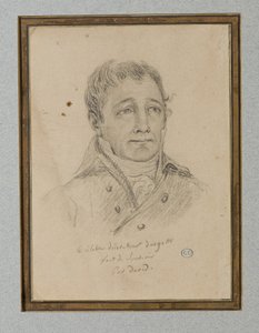 Ignace-Eugène-Marie Degotti portréja, 1815-25 körül (kréta világosbarna papíron) alkotó: Jacques Louis (workshop of) David