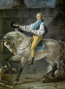 Stanislas Potocki gróf (olaj, vászon) alkotó: Jacques Louis David
