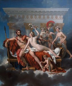 Francia: Mars désarmé par Vénus A Marsot lefegyverzi a Vénusz alkotó: Jacques Louis David