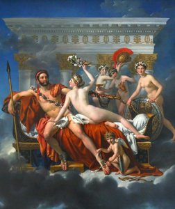 Francia: Mars désarmé par Vénus A Marsot lefegyverezte a Vénusz. alkotó: Jacques Louis David