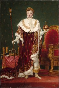 Jacques-Louis David - I. Napóleon császár, 1807 körül. alkotó: Jacques Louis David
