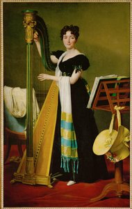 Juliette de Villeneuve, Julie királynő unokahúga, Joseph Bonaparte felesége ... alkotó: Jacques Louis David