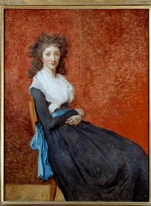Madame Charles Louis Trudaine (1769-1802) portréja Jacques Louis David (1748-1825) festménye V. 1,30 x 0,98 m alkotó: Jacques Louis David