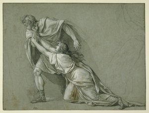 Marcus Attilius Regulus indulása Karthágóba alkotó: Jacques Louis David