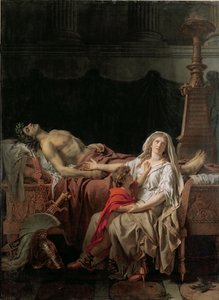 Andromache fájdalma, 1783 alkotó: Jacques Louis David