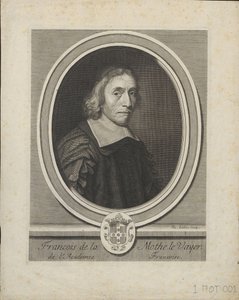 Francois de La Mothe le Vayer portréja 1588-1672, kb. 1695