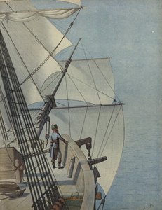 Bonaparte Napóleon egy hajó fedélzetén
