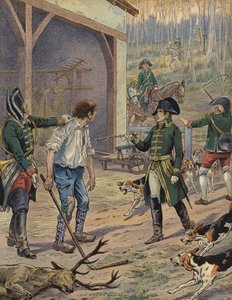 Napóleon vadászat alkotó: Jacques Marie Gaston Onfray de Breville (Job)