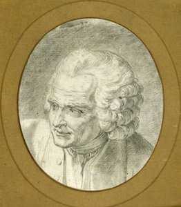 Jean-Jacques Rousseau portréja 1712-1778, 1775. alkotó: Jacques Philippe Caresme