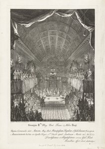 Huwelijk van Willem IV és Anna hercegek, 1734 George II Mag: Brit: Franc: & Hiber. King