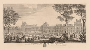A Palais des Tuileries sétányai alkotó: Jacques Rigaud