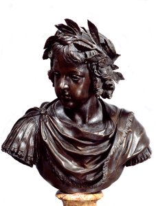 XIV. Lajos (1638-1715) gyermekének bronz mellszobra, amelyet Jacques Sarazinnak (1592-1660) tulajdonított római szobornak mondanak 1643 előtt. Párizs, Louvre Múzeum alkotó: Jacques Sarazin