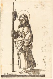 Szent Júdás (Thaddeus) alkotó: Jacques Stella