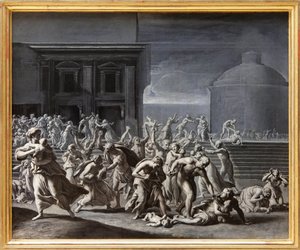 Az ártatlanok mészárlása (festmény) alkotó: Jacques Stella