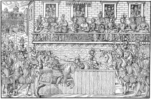 A verseny, ahol II. Henrik halálosan megsebesült, 1559