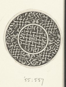 Medallion fonással Tervezés ötvösök számára (sorozat címe) alkotó: Jacques Vauquer
