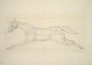 Jockey Series, no.2 (Ló oldalról nézve)