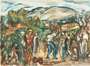 Alakzatok betakarítása Friesz, Les Vendanges (eredeti cím)