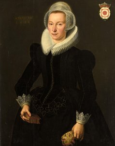 Grietje Adriaensdr Grootes (1588-1624) portréja alkotó: Jacques Waben (attributed to)